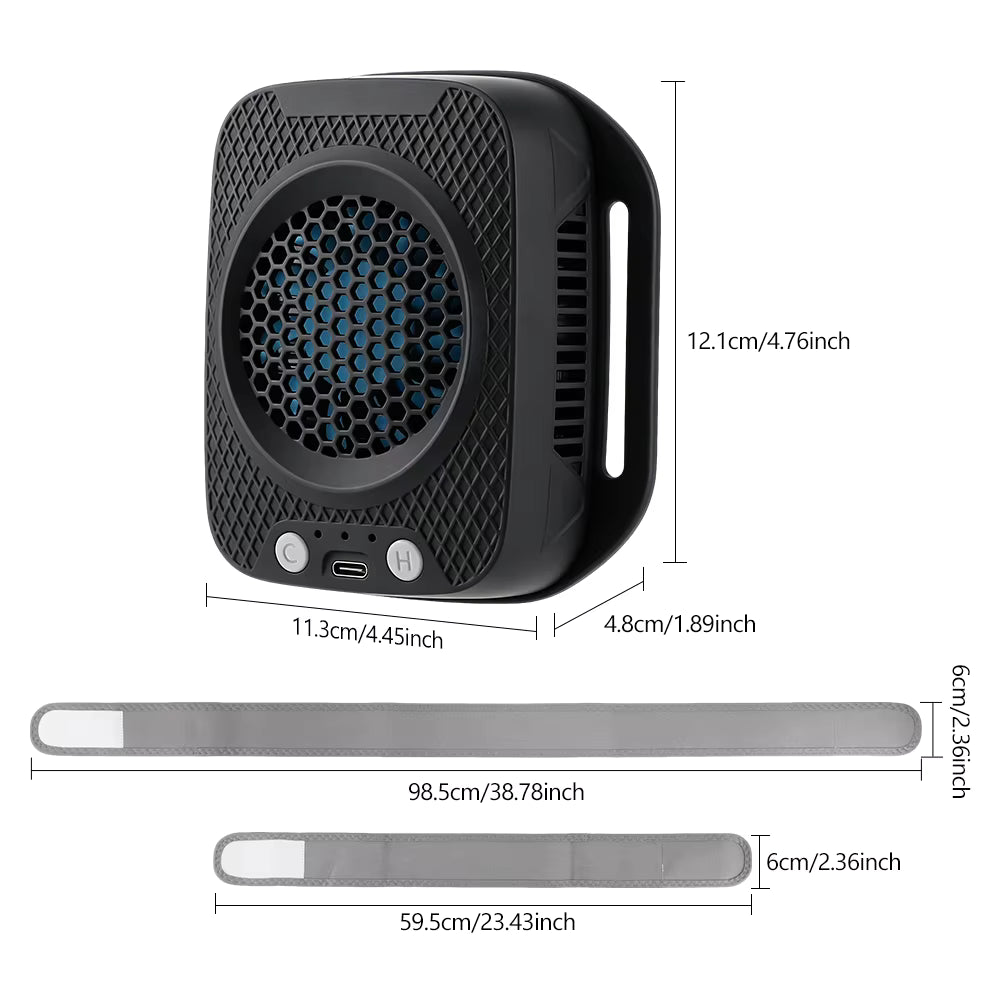 2-in-1 Cordless Hot & Cold Compress Machine with Intelligent Temperature Control